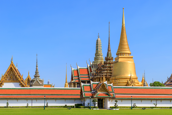 Wat Phra Kaew Temple Emerald Buddha Grand Palace Bangkok