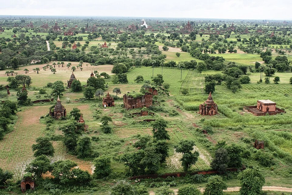 Bagan as Seen from the viewing Tower